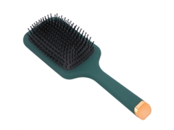 Pente de massagem antiestático para cabelo 2026, ideal para estilizar e modelar o cabelo em casa, verde escuro.