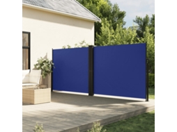 Vidaxl Toldo Lateral Retrátil 160x1200 Cm Azul