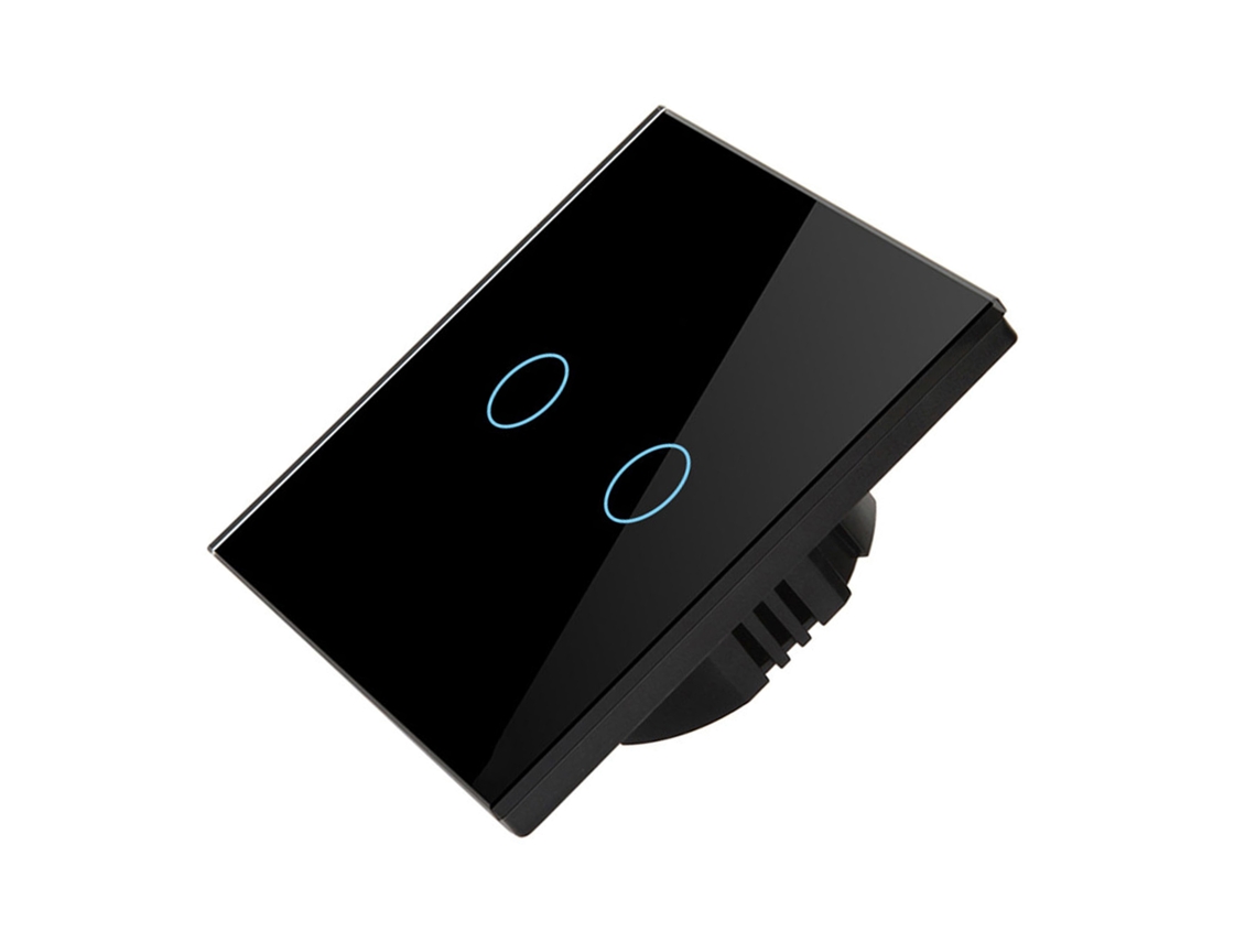 Interruptor inteligente Primerox com Wi-Fi, sensível ao toque, controle por aplicativo e voz, compatível com Google Home e Tuya (RF433).