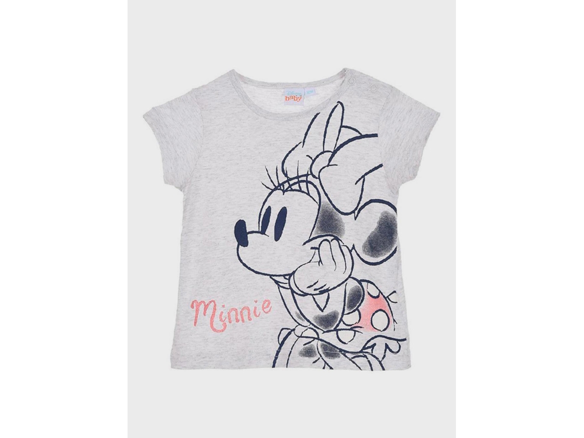 T-Shirt MINNIE Mouse de Manga Curta para Bebé