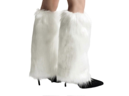 2026 calentadores de Piernas de Pelo Falso para Mujeres Niñas Suaves Y Peludos Mangas de Botas para Invierno Otoño