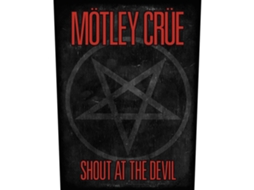 Emblema para Costas ROCK OFF Motley Crue Shout At The Devil Pentagram