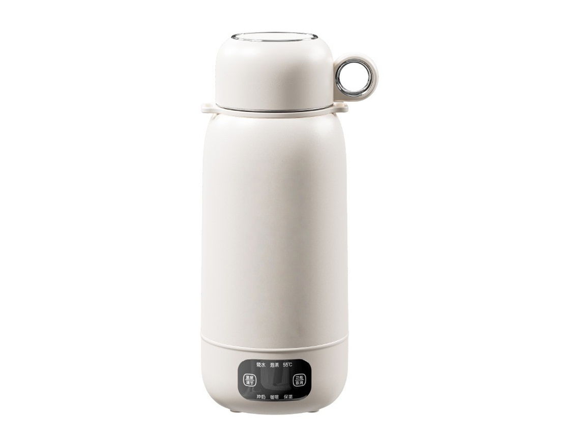 Copo Térmico De 1 Litro Em Aço Inoxidável 316, Mantém A Temperatura Por 6 Horas, Sem Fio, Ideal Para Usar No Carro Para Preparar Leite Para Bebês.