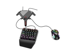 Adaptador De Teclado E Mouse Para Jogos Móveis, Conversor De Teclado E Mouse Com Teclado Mecânico E Mouse Para Android Everley891