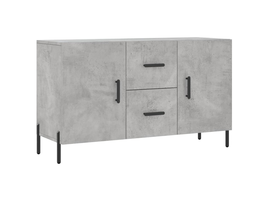 Sideboard, Sideboards Vidaxl Cinzeto Madeira Processada (n/a)
