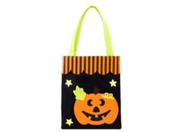 Bolsa De Doces Halloween Decoração Com Suporte 22lb