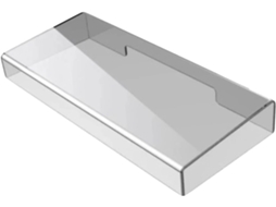 Capa De Teclado Em Acrílico Transparente, 104 Teclas, À Prova De Poeira Para Escritório E Casa. Capa De Teclado Em Acrílico Transparent Gokoco