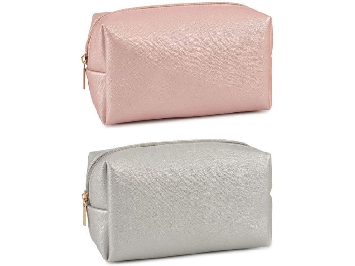 2026 2 pack Bolsas de Moedas e Maquilagem Pequenas para Bolsa, Estilo Minimalista, Ideal para Viagens e Presentes