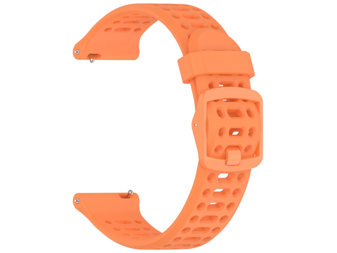 Pulseira Silicone 20mm Coros Pace 2 / Apex 42mm Laranja PANOONA | PANOONA