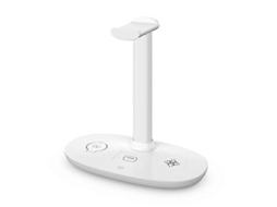 Suporte para Auscultadores 4 em 1 para Airpods Max - Suporte para Auscultadores Amovível - Suporte para Carregador Sem Fios para iOS, Telefone, Relógio