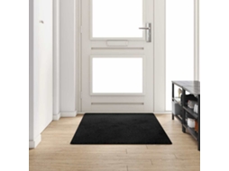 Vidaxl Runner De Carpete Preto 100 X 200 Cm 100% Polipropileno Tuft