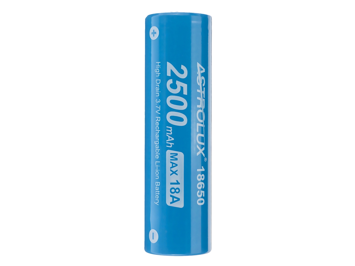 Peça Astrolux E1825 2500mah 18a 3,7v 18650 Bateria De Iões De Lítio Desprotegida De Alta Drenagem Recarregável Célula De Energia De Lítio Para Jetbe