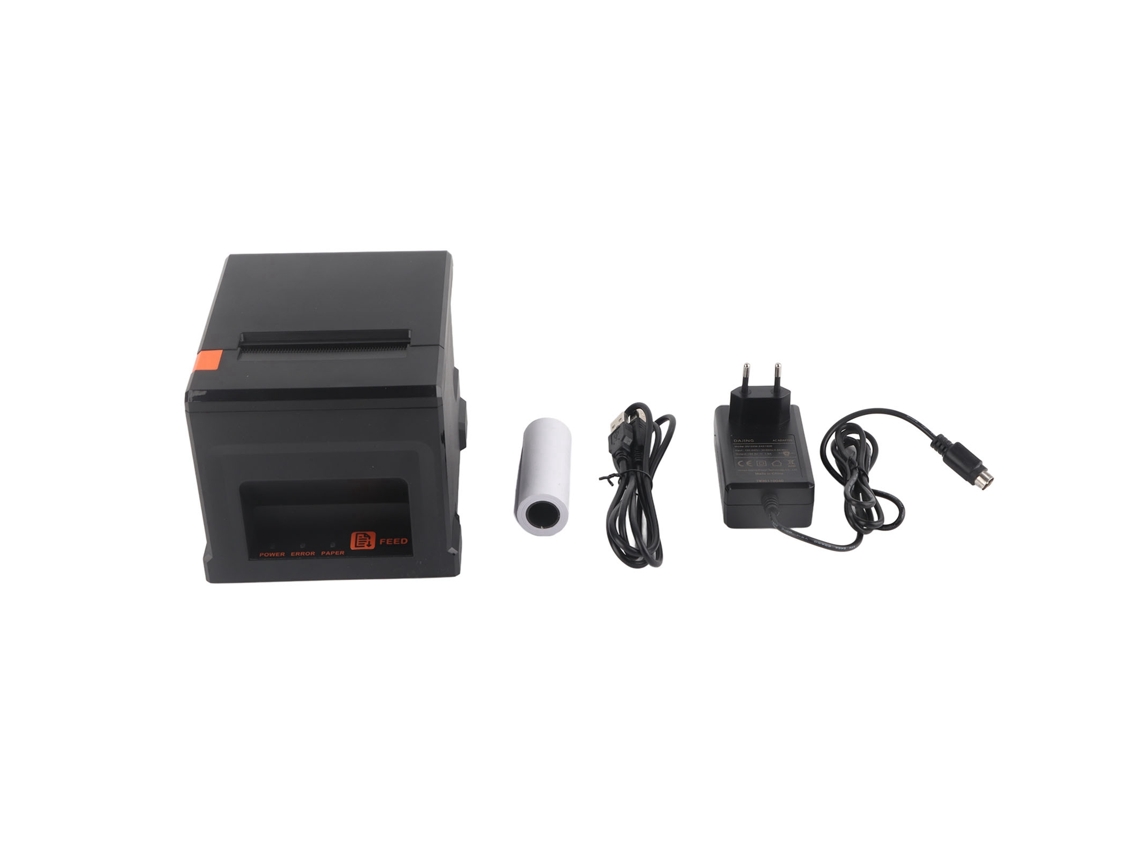 Impressora De Recibos Térmica (conexão Usb+ethernet Impressão Térmica 80mm)
