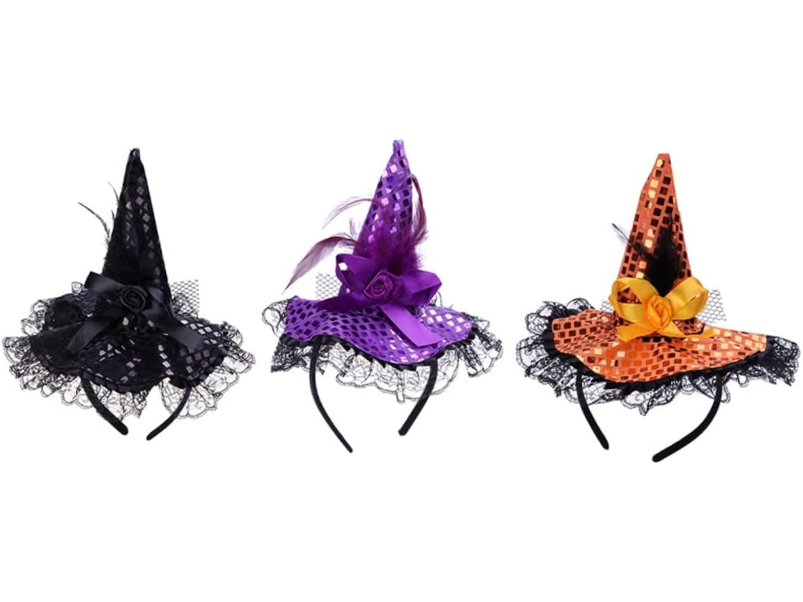 Conjunto de 3 Tiaras de Feltro com Chapéus CHABERLU