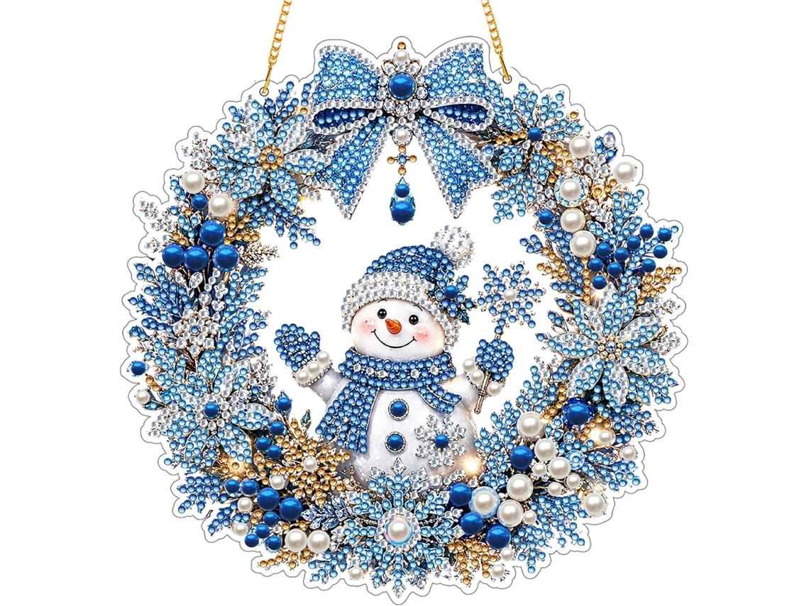 Guirlanda Decorativa De Natal, Para Porta E Parede, 87 Polegadas