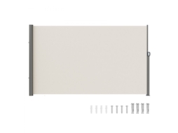 Toldo Lateral Rebatível 160x300cm Em Poliéster Impermeável Tekmaquinas