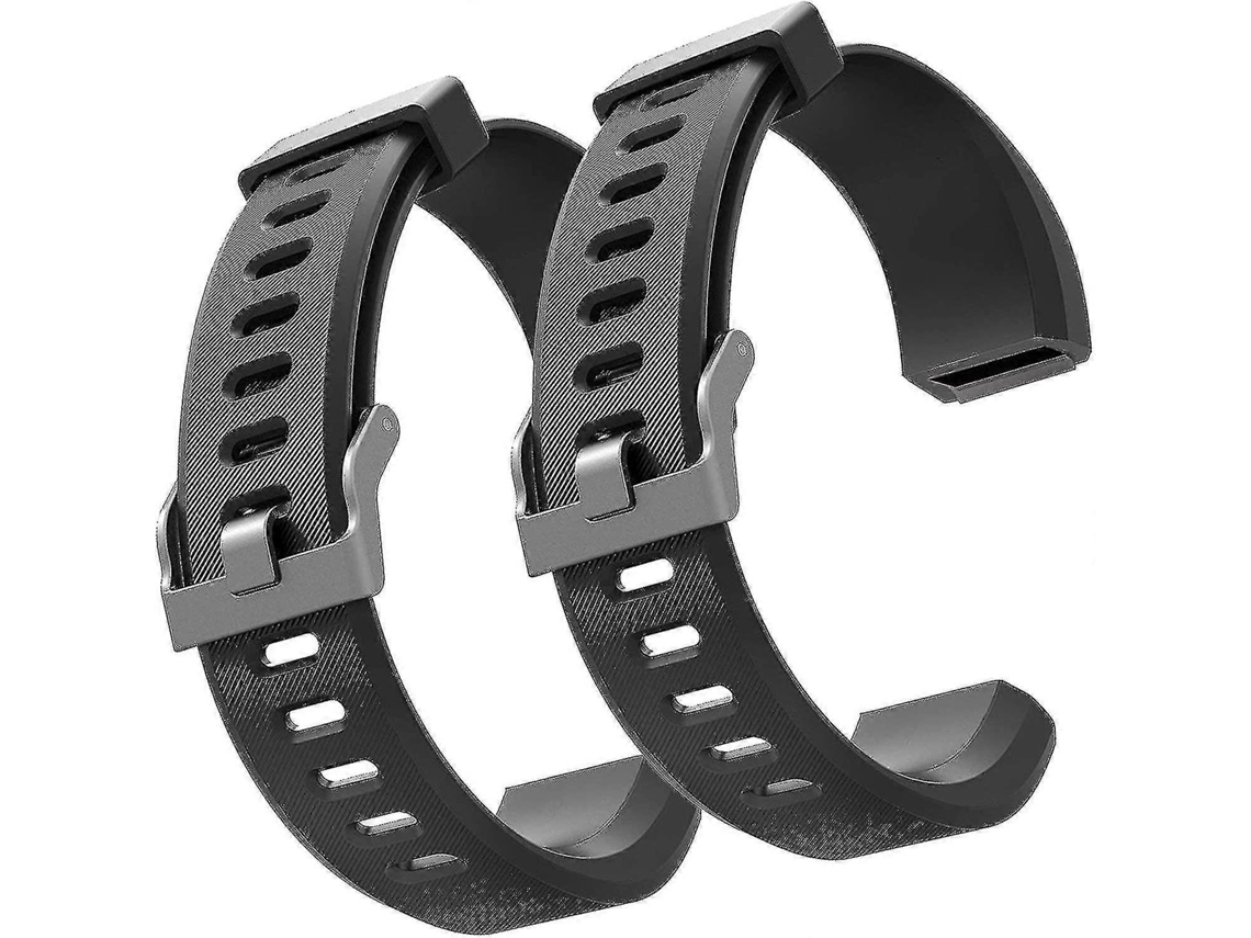 Pulseira de substituição Veryfitpro ID115plus HR, pulseira de silicone compatível com relógio inteligente de fitness e bicicleta elétrica Ly