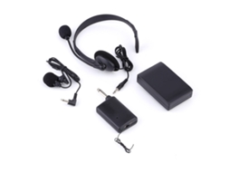 Microfone Sem Fio Remoto Com Fone De Ouvido Para Palco Mic Com Receptor Transmissor Lapela