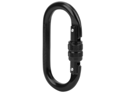 Gancho de Segurança de Escalada Electrophoretic Black
