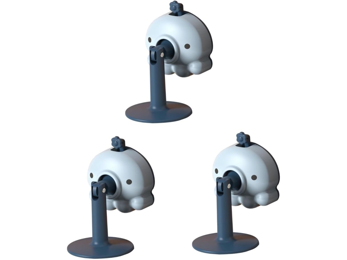 Conjunto De 3 Batentes De Porta Silenciosos Com Adesivo Para Instalação Em Ambientes Internos, Ideais Para Pisos De Azulejo. Requer Furação.