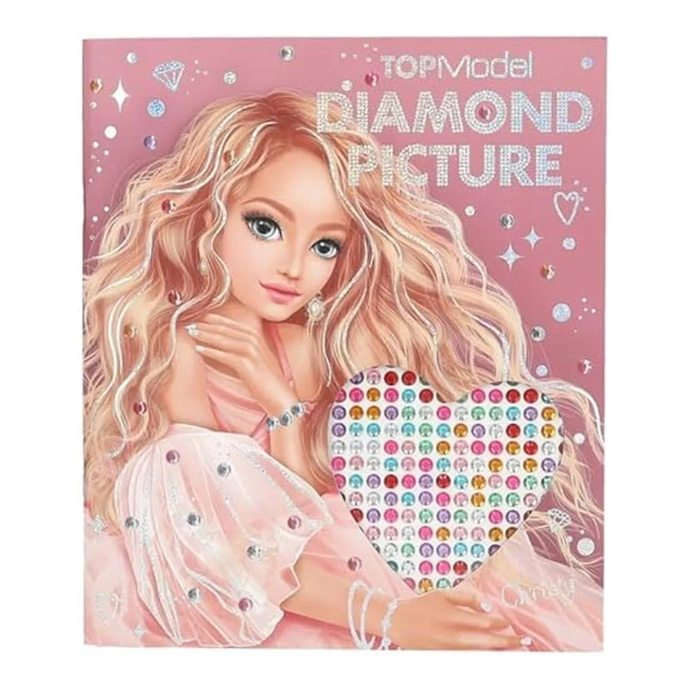 Depesche Top Model Create Your Diamond Picture Libro De Pegatinas 13482 Depeschep25