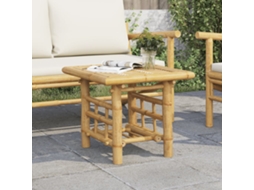 Vidaxl Mesa De Apoio 45x45x45 Cm Bambu