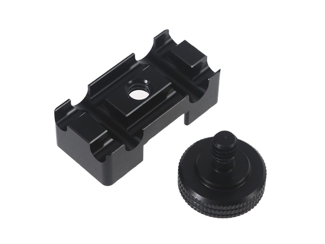 Grampo de fixação de cabo para câmera DSLR, placa de liberação rápida, enrolador de cabo Slowmoose