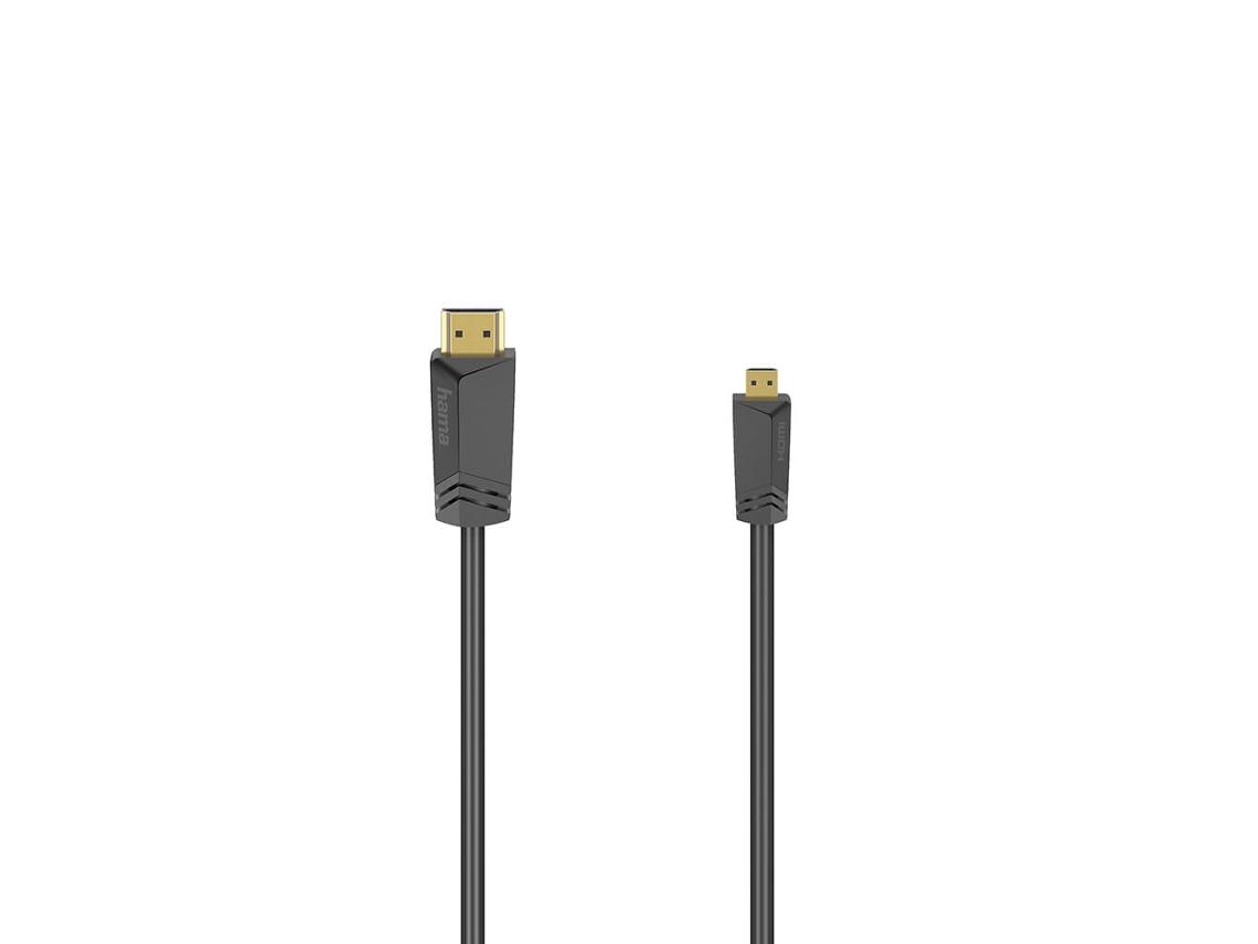 Cabo Hdmi Hama de Alta Velocidade Tipo A d 4k 18 Gbit/s 1,5m Preto AQUAFORGE