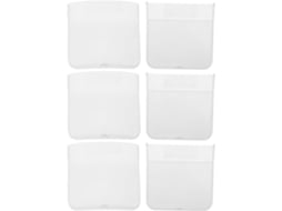 Conjunto De 6 Copos Coletores De Condensação Para Panela De Arroz, Resistentes Ao Calor, Em Plástico, Para Armazenamento Gokoco