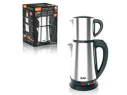 European Standard Stainless Steel 0.8l + 1.8l Multi-functional Electric Kettle With Automatic Large Capacity.
