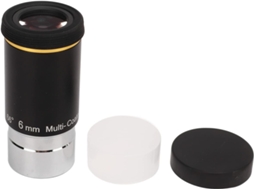 Ocular de Telescópio Astronômico de Vidro de 25 Polegadas, 6 Mm e 66 Graus SFUSHOS