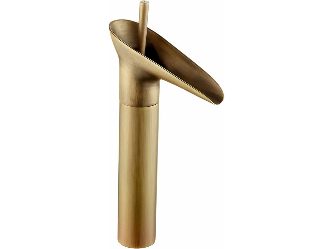 LAOPIPFU Torneira Misturadora De Lavatório Timeless, Torneira Cascata De Latão Maciço Para Banheiro Com Cartucho De Cerâmica Durável