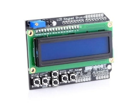 Shield Display Lcd 16X2 com Teclado para Arduino