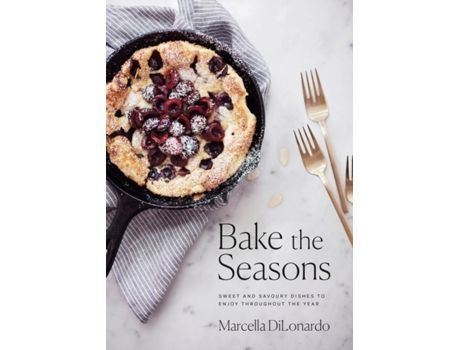 Livro bake the seasons de marcella dilonardo (inglês)