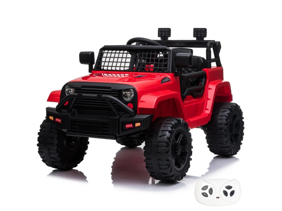 Vrooomy Trail Blazer Carro Elétrico Infantil 1 A 5 Anos - Jeep Para Crianças Com Amortecedores, Iluminação &amp; Leitor Mp3 - Veículo A Bateria De 12v Com