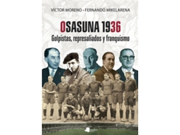 Livro Osasuna 1936 de Victor Moreno (Espanhol)