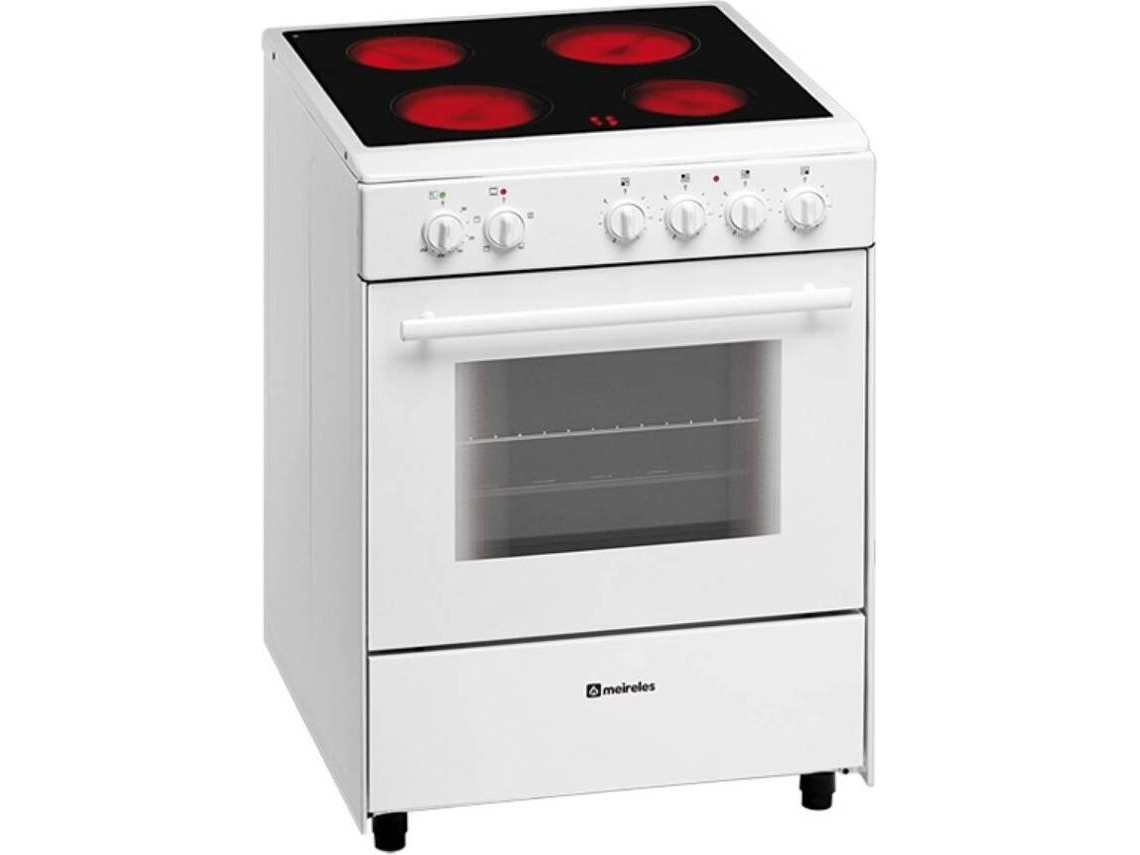 Fogão MEIRELES E 604 W (55 L - Elétrico de Vitrocerâmica - Branco)