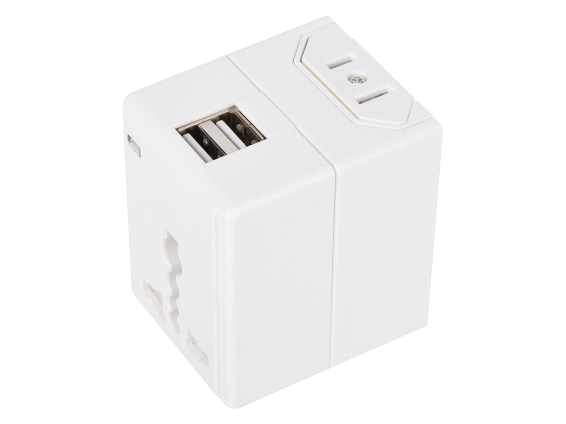 Adaptador De Tomada Universal Conversor De Energia Global Multifuncional
