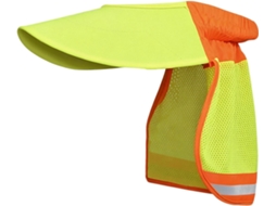 Chapéu De Proteção Solar Shat Sun Shade, Com Aba Larga E Cobertura Para Proteção Contra O Solário