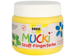 Tinta de Dedo em Tecido KREUL Mucki Rosa 150 Ml