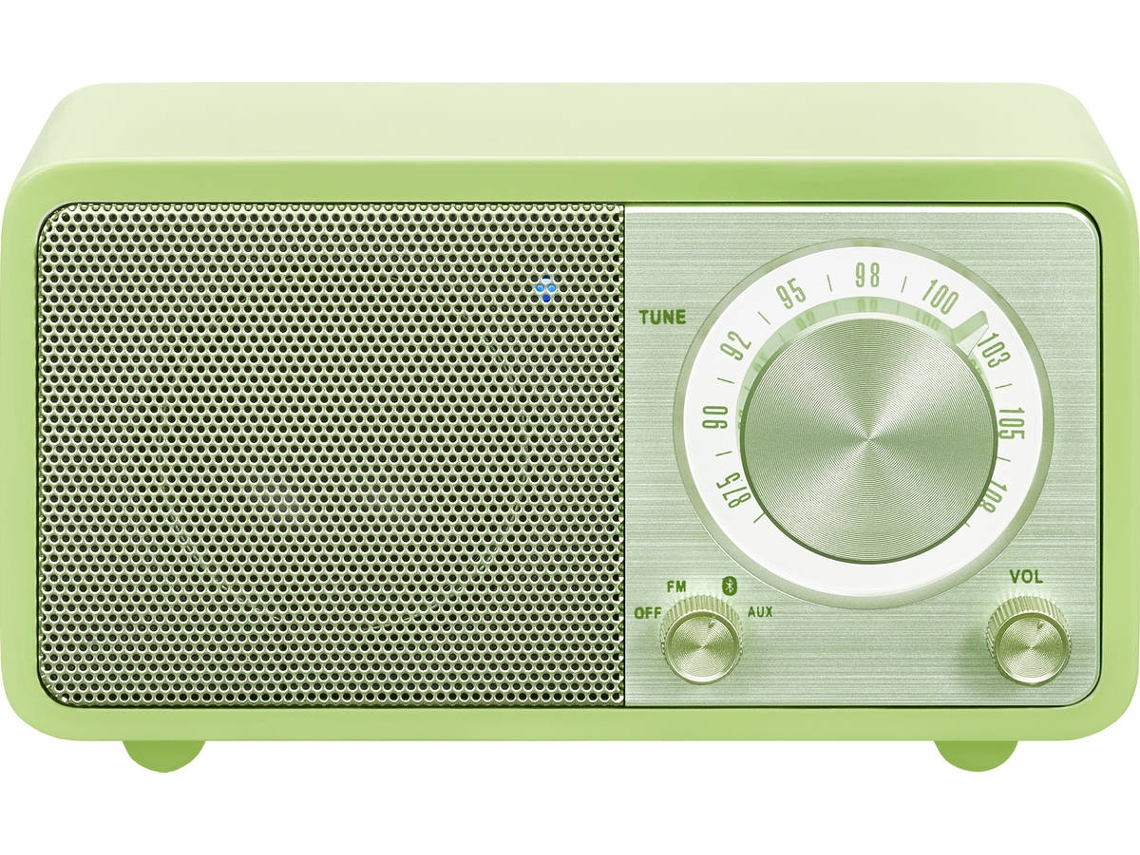 Rádio SANGEAN WR-7 (Verde - Analógico - FM - Bateria)