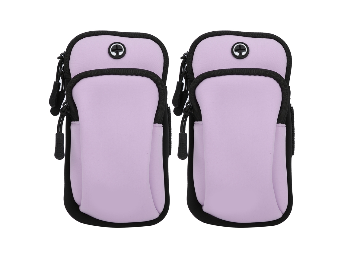Saco de Braço Tel Waterproof 2 Unidades Roxo