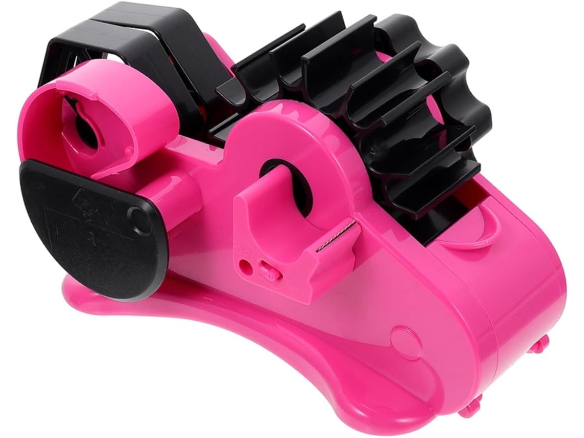 Dispensador de Fita Adesiva Multifuncional Semi automático Stobaza com Suporte para Rolo, Corte Preciso Embala