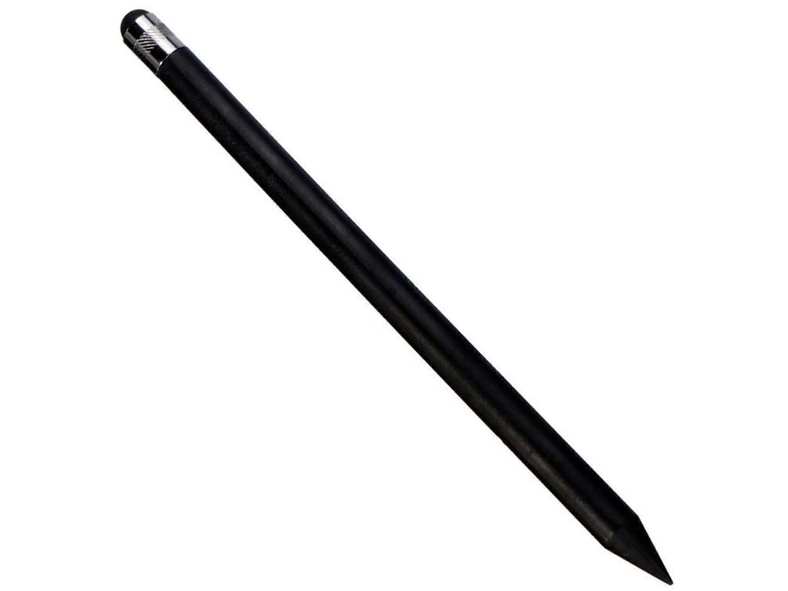 Caneta Eslástica Stylus Para Tocar Tela Ipad, Tablet, Telefone E Pc Preto
