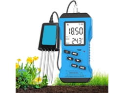 Medidor De Umidade Do Solo 7em 1, Com Sensores Ph, Temperatura, Condutividade Elétrica E Npk Testador Rápido