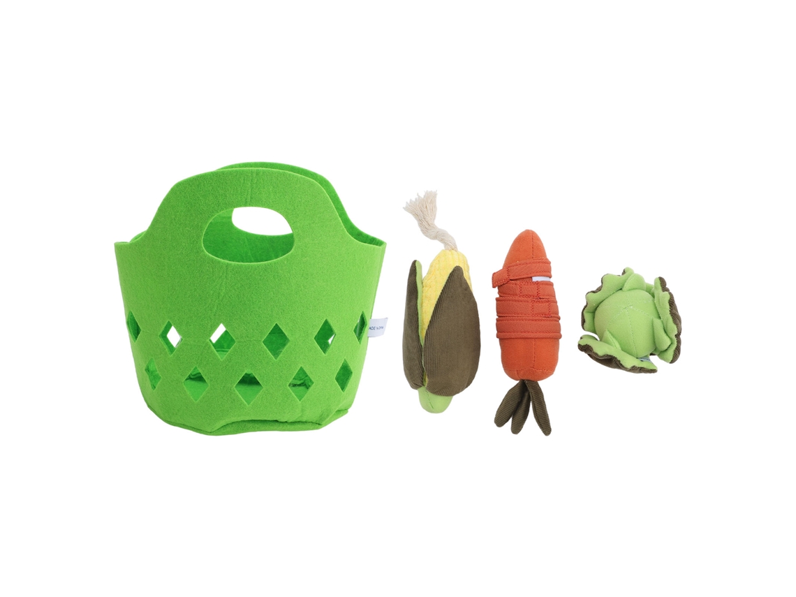 Brinquedos De Legumes De Pelúcia Para Bebês Conjunto De Alimentos Falsos Macios