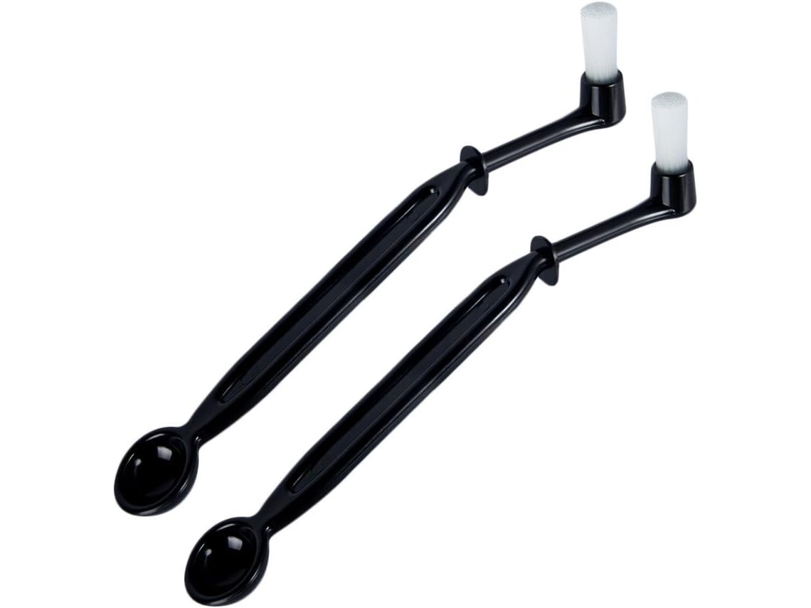 Escova de limpeza para moedor de café, ideal para dosagem, limpeza ou manutenção durante o preparo de café expresso.