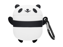 2026-funda Protectora De Silicona Suave Compatible Com Airpods 1ª E 2ª Geração (panda)