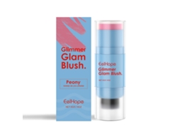 Pinceis Blush Duplo Cor Péonia Maquiagem