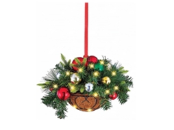 Laxiscreed Decoração De Natal Em Cabana Colorida Com Iluminação Lúmen Para Festas Mágicas